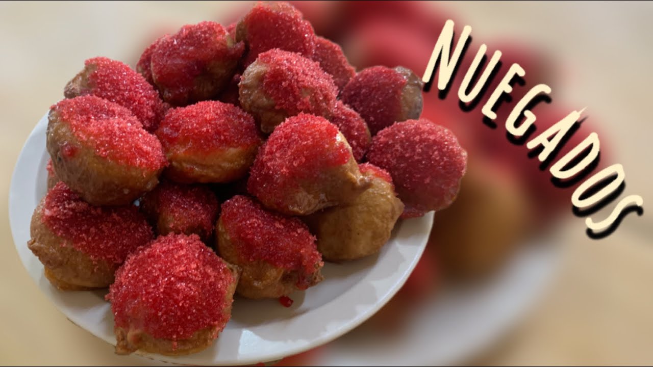 NUEGADOS dulce típico de Chiapas con almíbar suaves y esponjosos