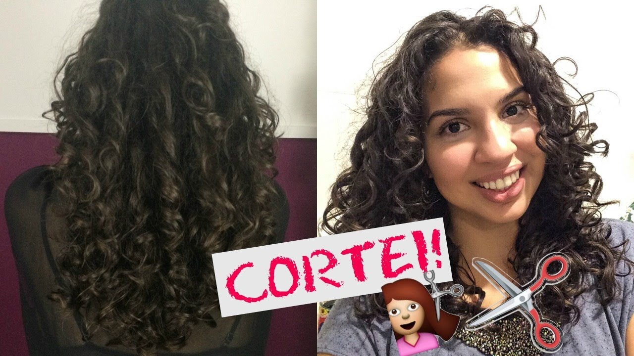 CORTEI! Meu novo corte de Cabelo | Para Cabelos Ondulados.