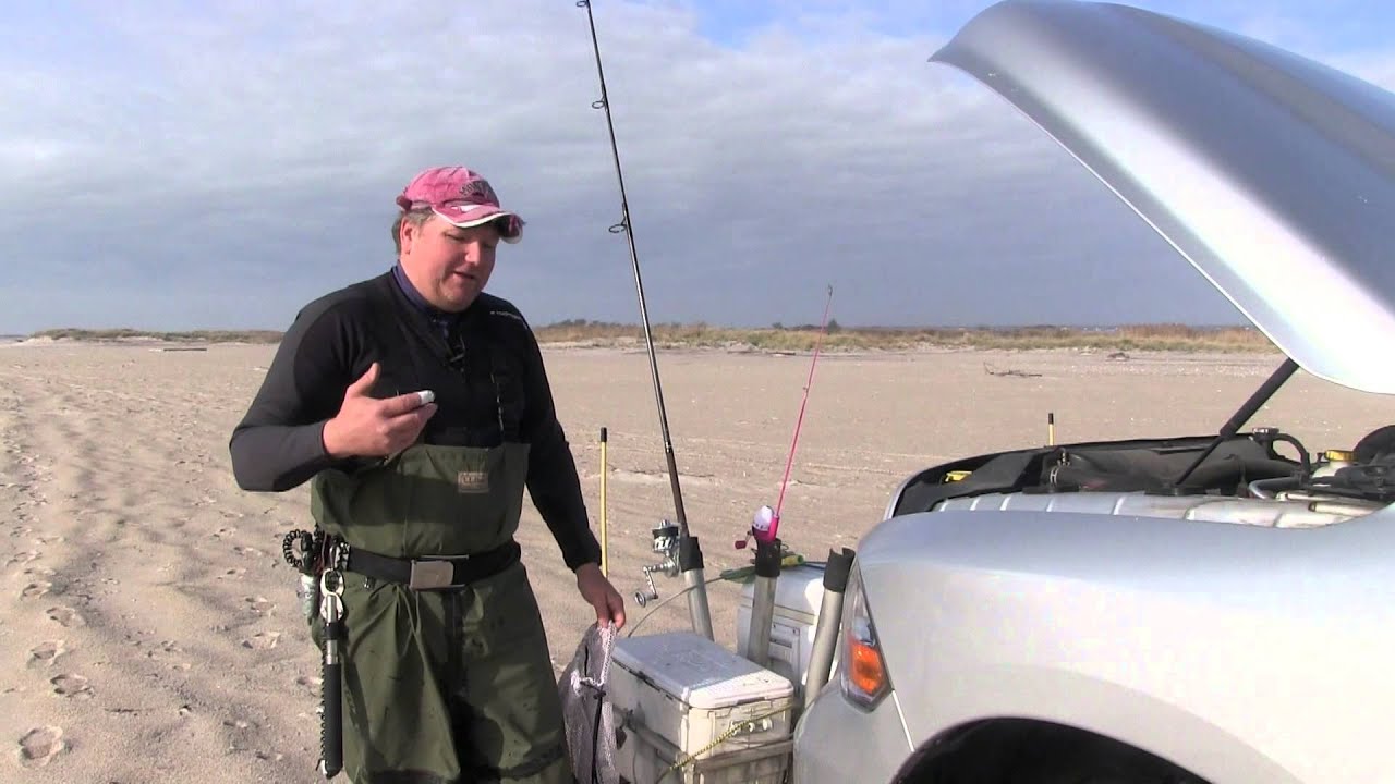 How to fish live eels with NY Surf Fishing Guide Bill Wetzel