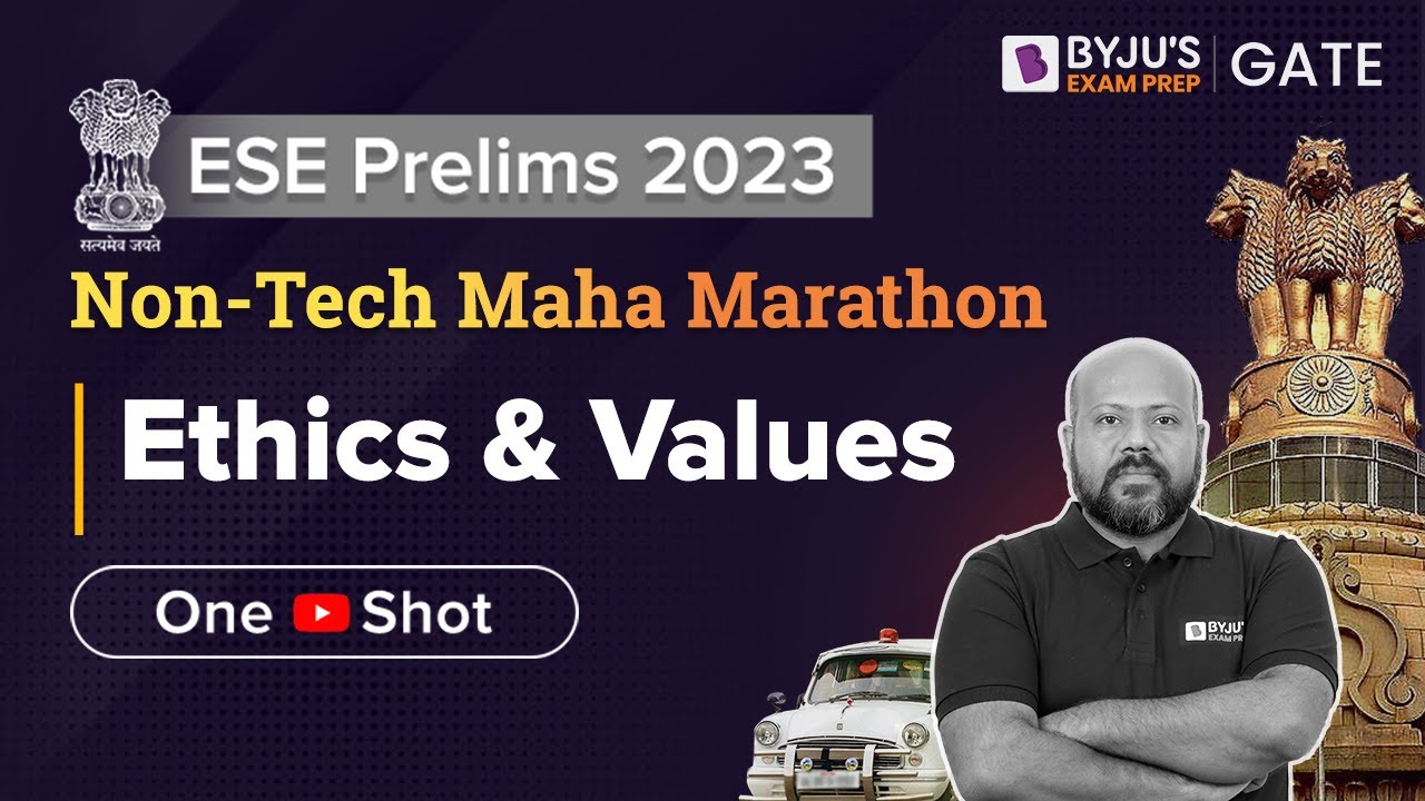 UPSC ESE 2023 Prelims | Engineering Ethics and Values for ESE | UPSC IES Prelims Exam Preparation
