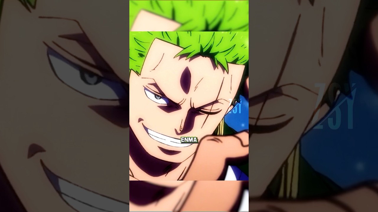 Zoro’s new sword Enma 🔥