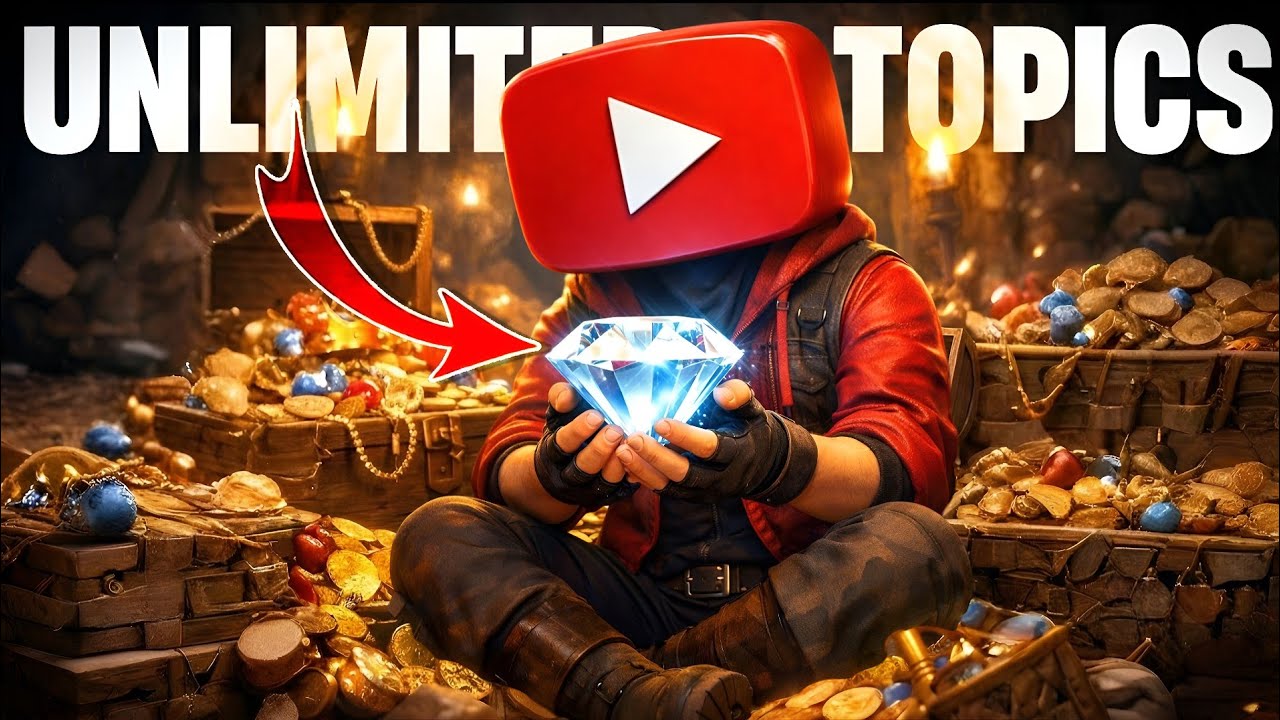 How to Find UNLIMITED YouTube Video Ideas That Actually Go Viral In 2026 💡🚀