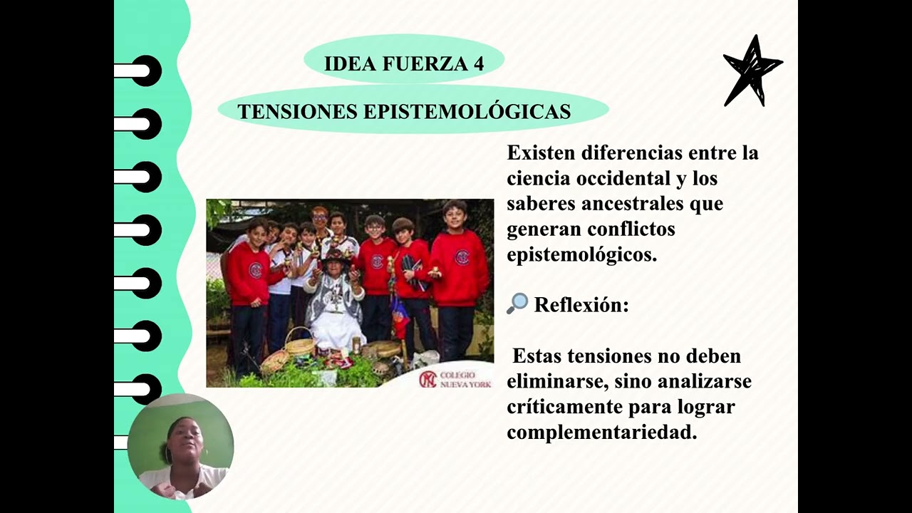 Presentación Diapositivas video sobre las ideas fuerza y su argumentación