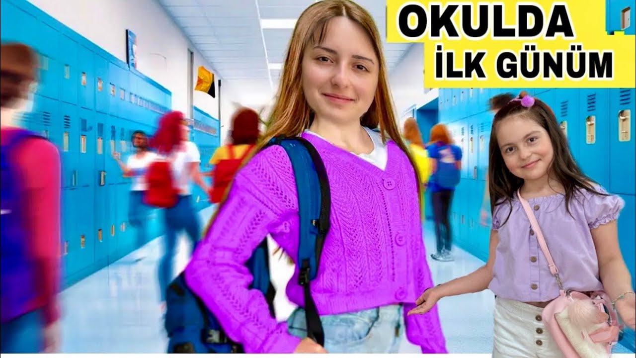 ZEYNEP VE HİRANUR OKULDA İLK GÜNÜMÜZ ‼️NELER YAŞADIK !!