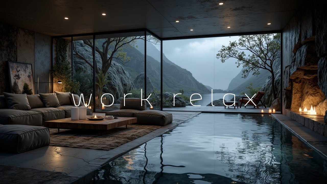 Relaxing Work Music | Ultimate Deep Work Mix | Calm Study Beats from Cozy Cabin