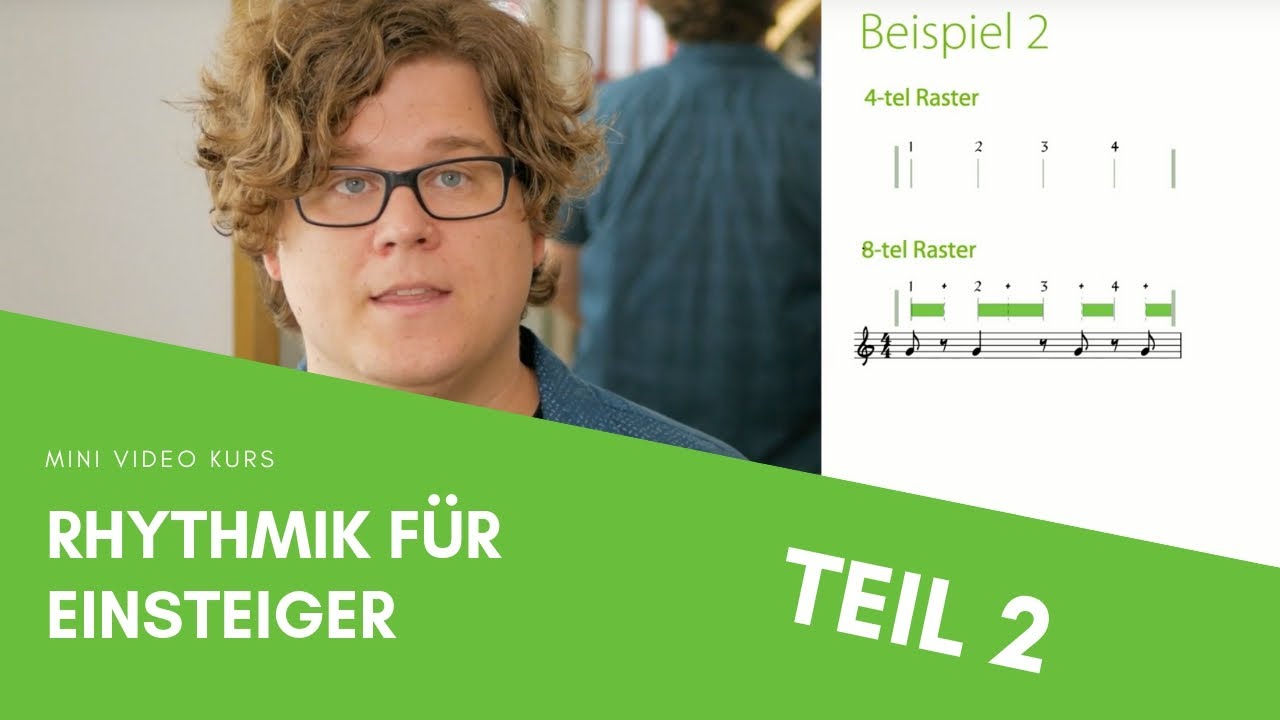 Rhythmus lernen - Teil 2: richtig Klatschen und Noten platzieren