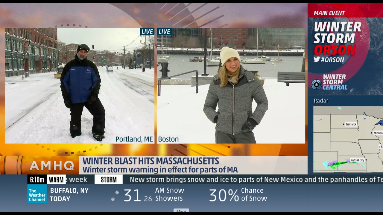 Indra Petersons The Weather Channel AMHQ