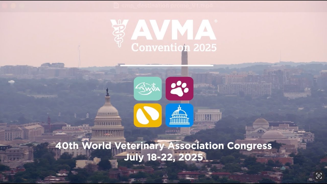 AVMA Convention and Washington DC is rolling out the red carpet for #AVMA2025
