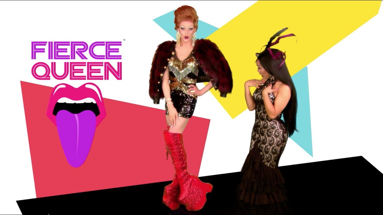 Fierce Queen at RuPaul's DragCon w/ Laganja Estranja, Gia Gunn and Mimi Imfurst