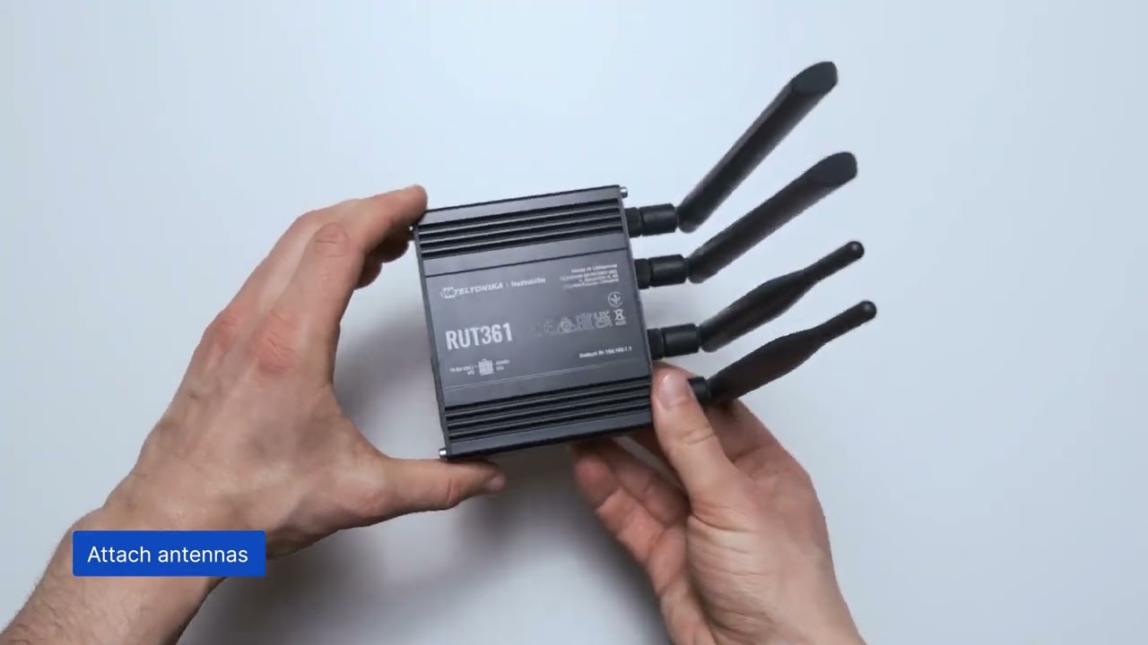 RUT361 - Industrial Cellular Router | Quick Start Guide