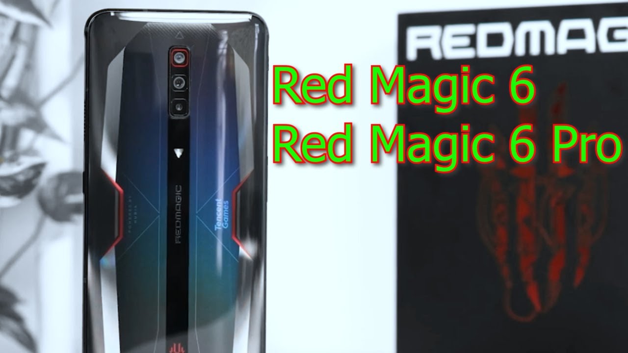 Red Magic 6 и Red Magic 6 Pro Лучшие игровые смартфоны