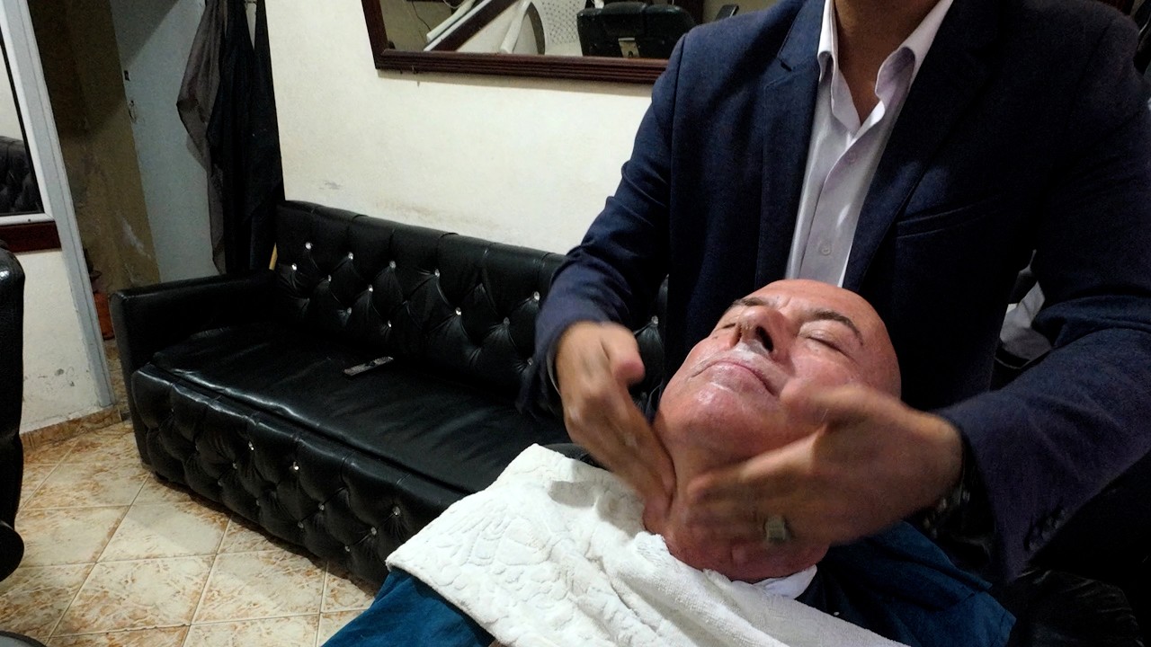The Perfect Moroccan Shave in Taroudant!