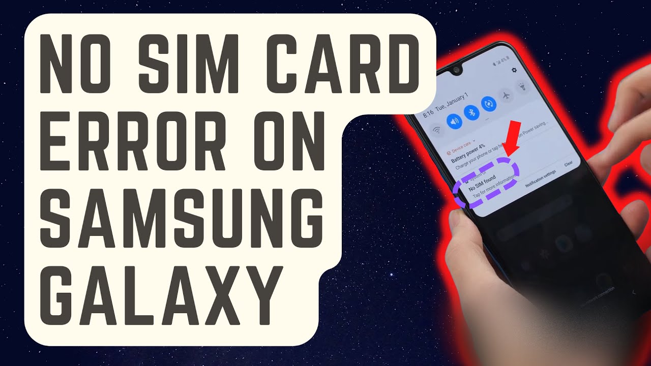 SOLVED: No SIM Card Error On Samsung Galaxy [Updated Solutions]