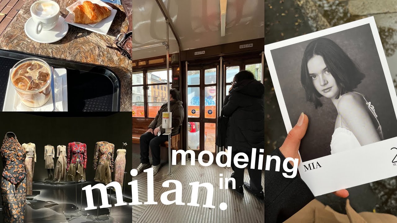 first week in milan as a model⭐️ (castings, first job, apartment tour, groceries)