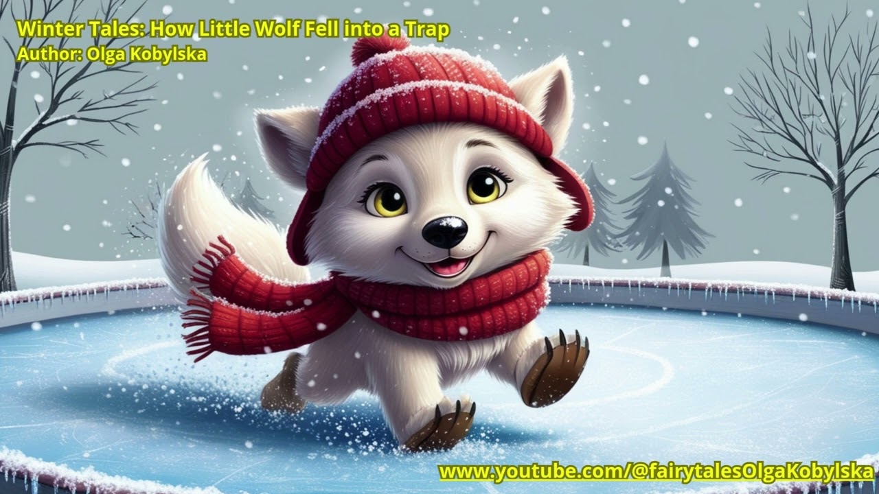 Winter Tales: How Little Wolf Fell into a Trap #fairytale #fairytales #wintertales #bunnies #wolf