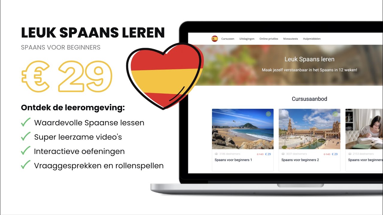 Leuk Spaans leren - Spaans leren voor beginners