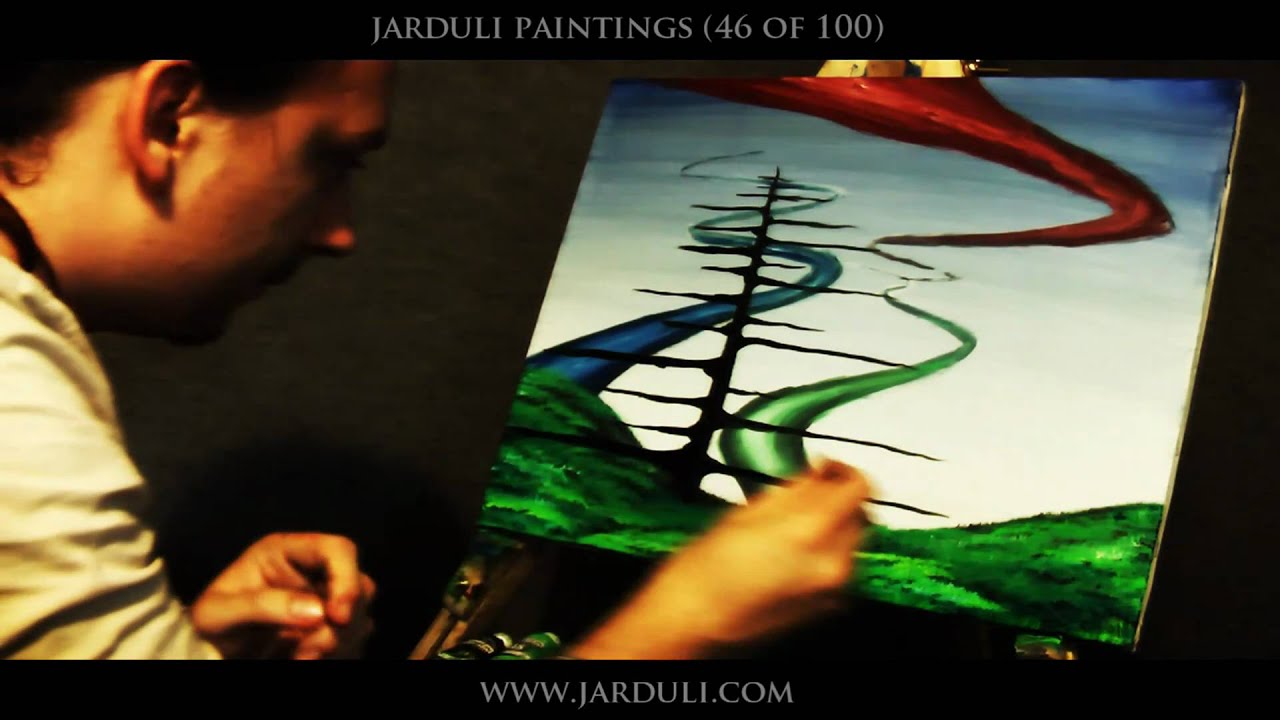 46. painting a surreal landscape