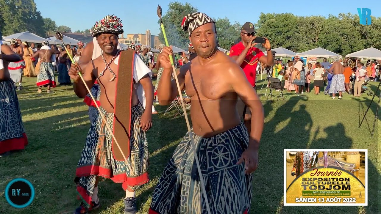Danse Bamiléké et Exposition Culturelle TODJOM à Montréal - Août 2022