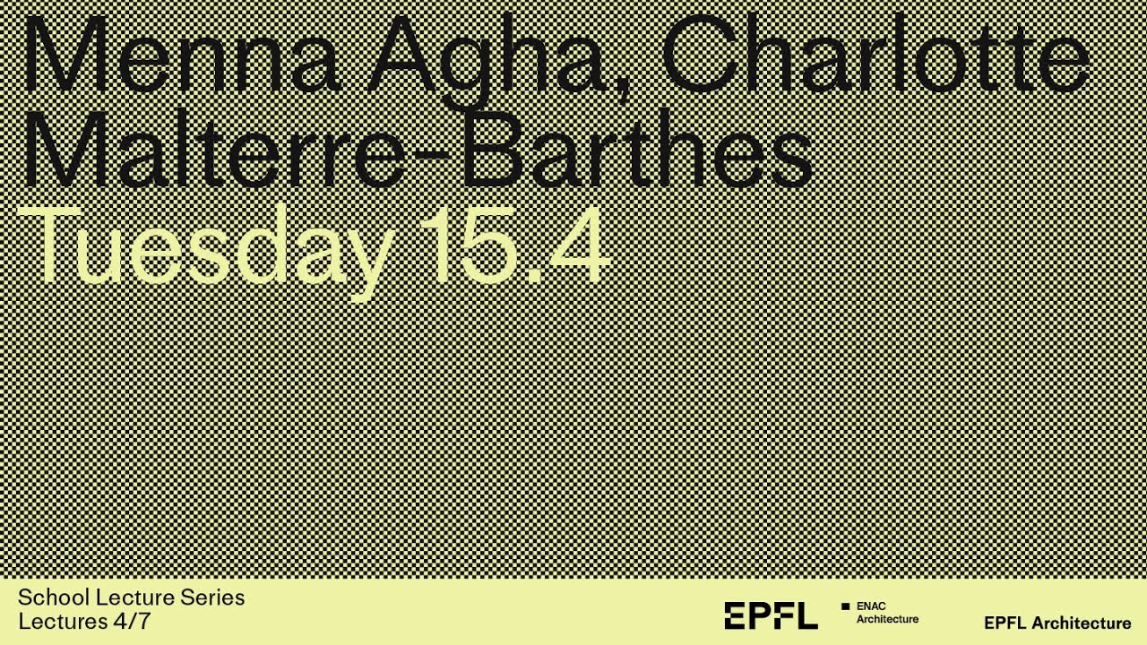 MENNA AGHA, CHARLOTTE MALTERRE-BARTHES