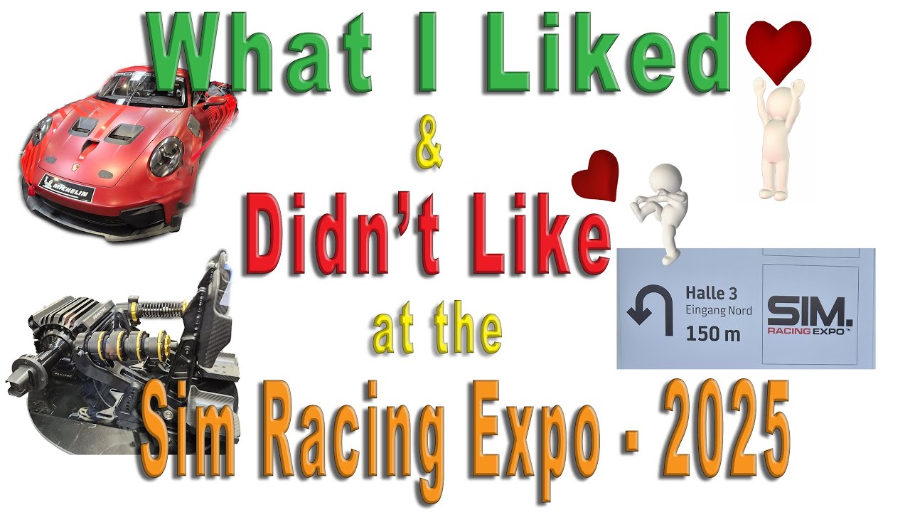 Sim Racing Expo 2025 &mdash; что мне понравилось и что не понравилось!