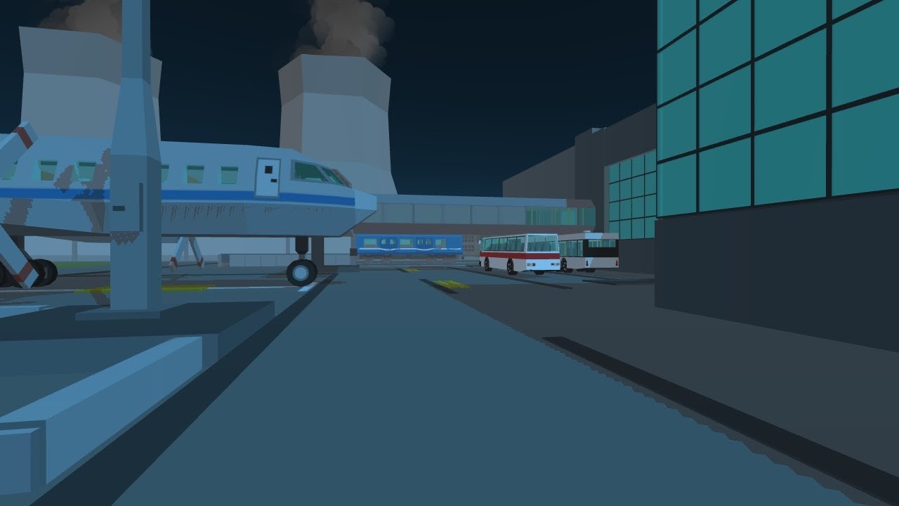 🛬• simple sandbox 2 airport build hacks taxi lines and more •✈️