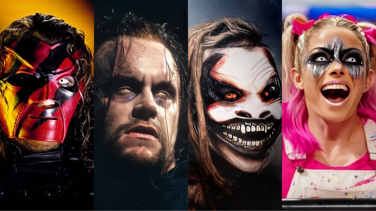 Os Lutadores Mais ASSUSTADORES e BIZARROS da WWE