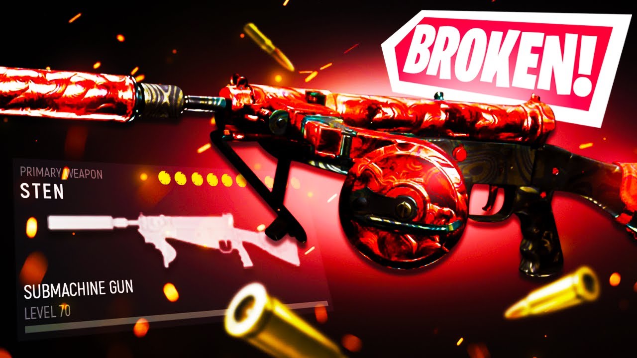 the BROKEN STEN CLASS SETUP in Vanguard...🤯 (Best Sten Class)