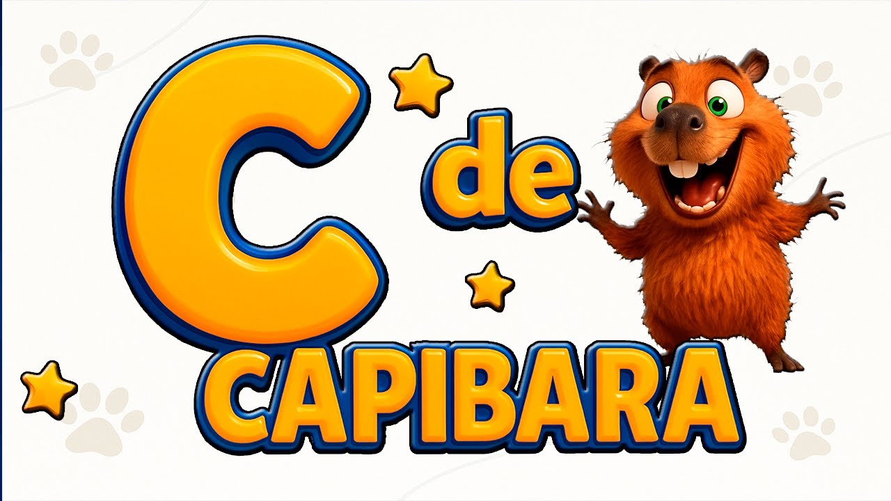 Aprende la Letra C con Capibara | Vídeo Educativo de Abecedario para Niños