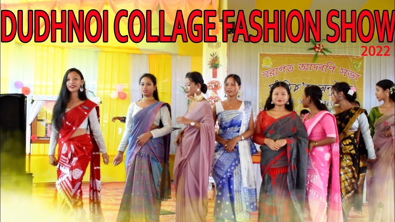 Dudhnoi College freshers 2022 // Fashion Show // Lipson Rabha