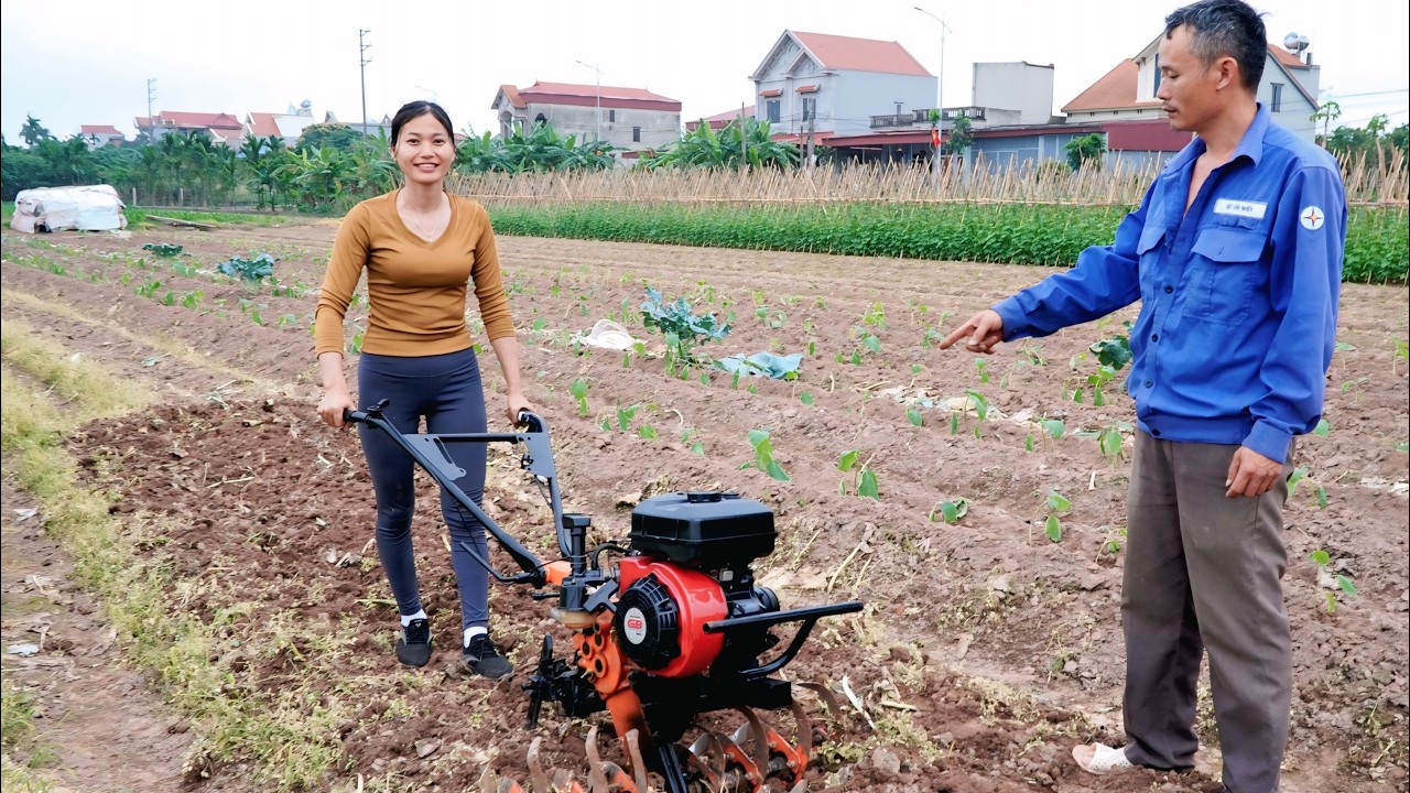 Girl's challenge: Start and repair a broken Mitsubishi (GP180) tractor for a poor farmer🛠🛠🛠