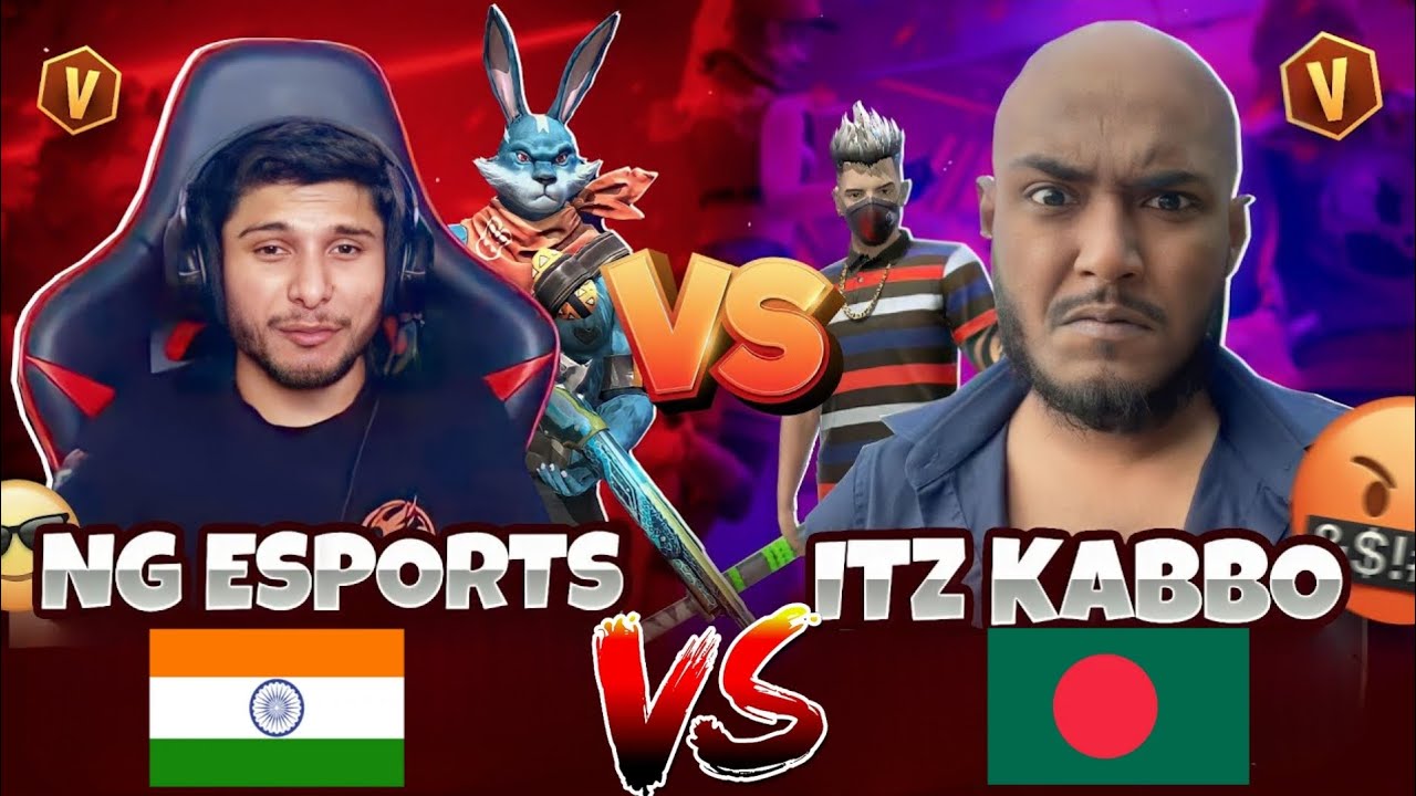 Top 5 dangerous Custom match Bangladesh Vs India | Free Fire