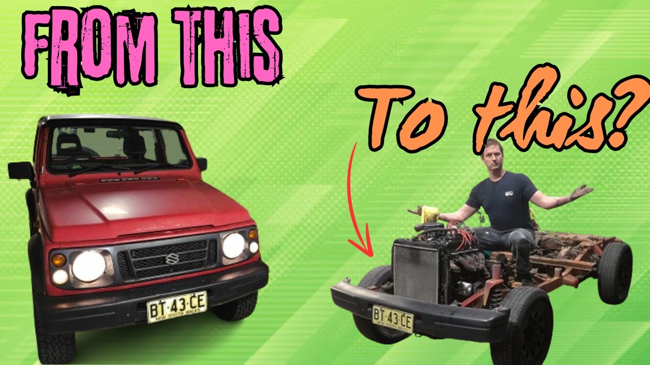 Suzuki Sierra Jimny Rust Repair! - Samurai Jimny Restoration ep2