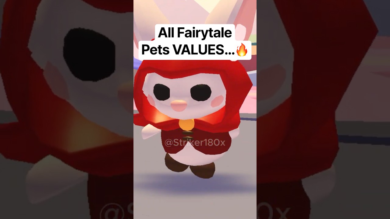 All Fairytale Pets VALUES in Adopt Me...🔥#roblox #adoptme