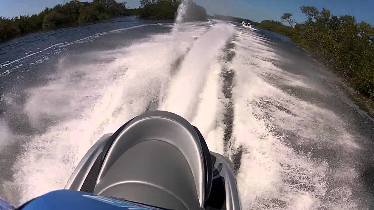 Yamaha FX SHO Cruiser - top speed mangrove run 1