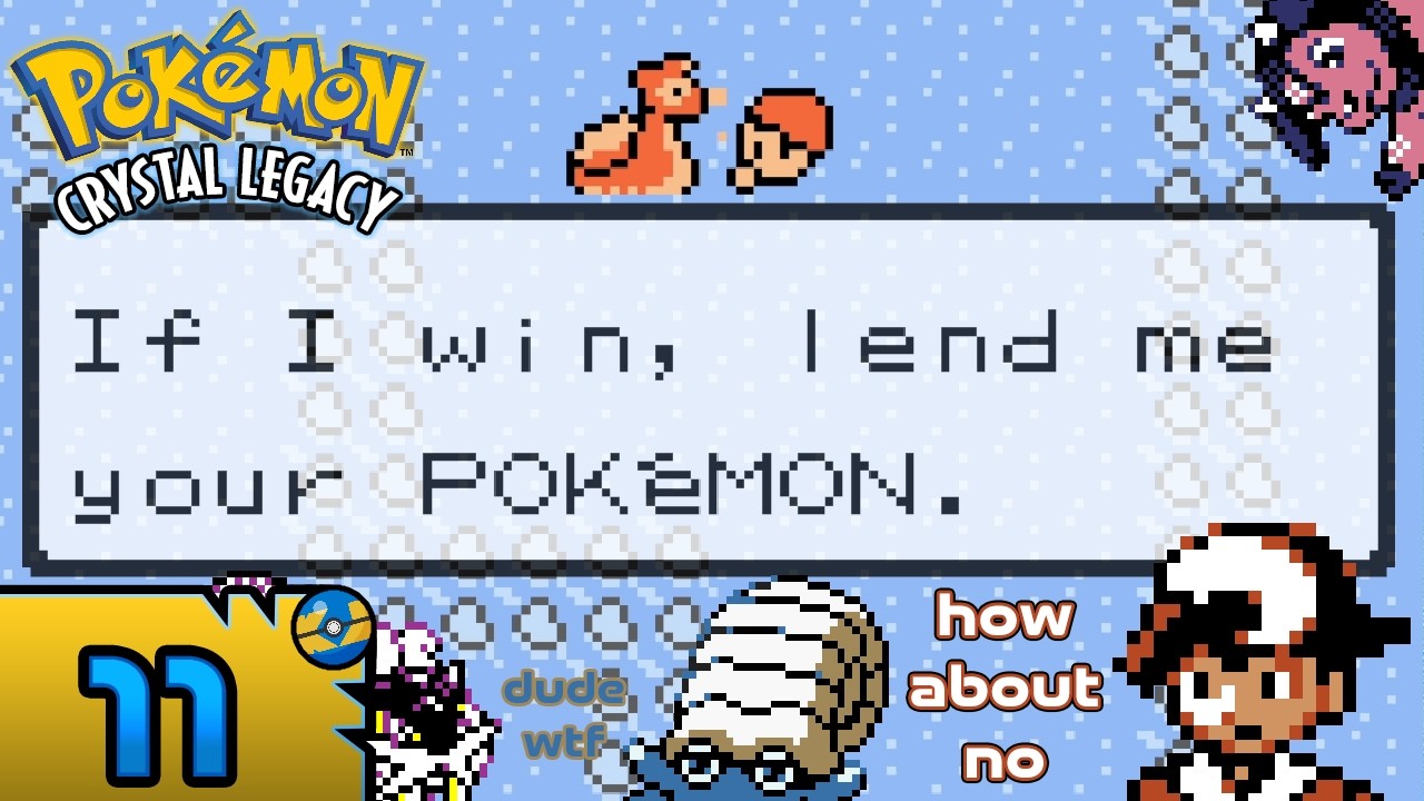 KoJack plays Pokémon Crystal Legacy - Part 11: Quit Being Such a Lazybones