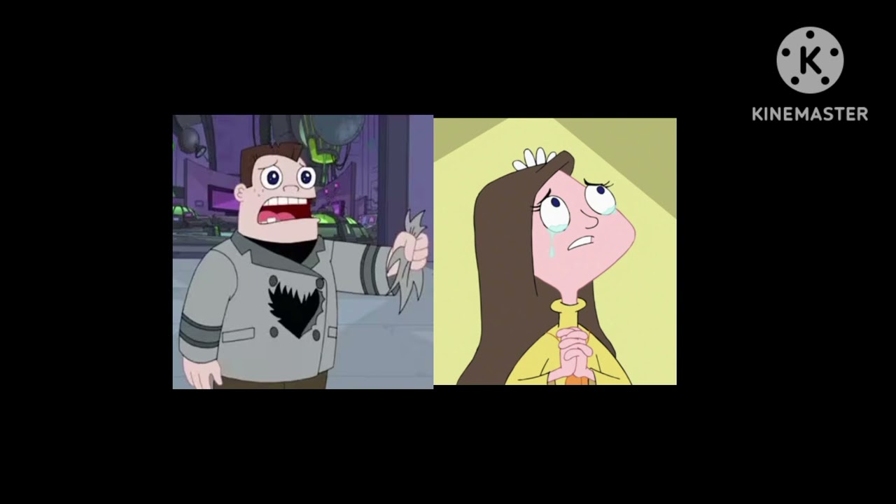 Libre Soy let it go sad crying buford va stomm Jenny Brown Phineas and Ferb crying sad crying