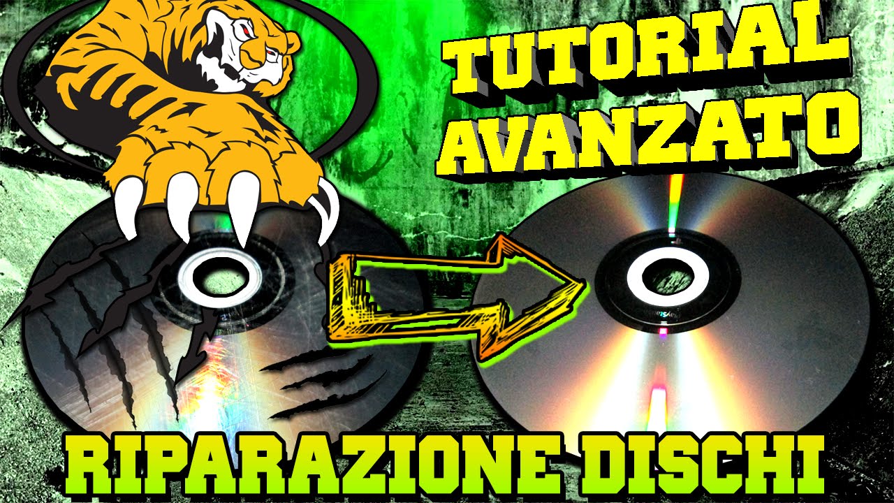 💿 Tutorial Avanzato 💿 Rimuovere Graffi da CD/DVD di Videogiochi/Film/Cd Musicali + Segreti 💿