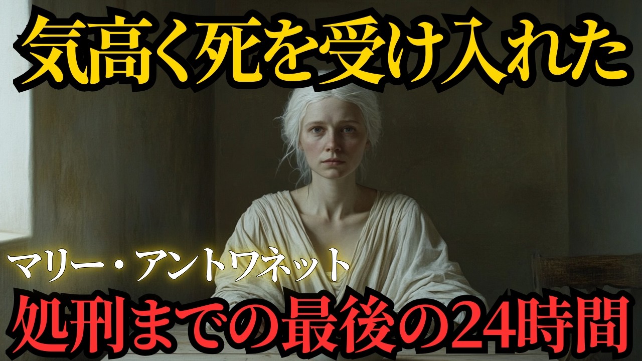 【マリー・アントワネット】凄絶な終幕　ギロチン（断頭台）へ向かう最後の24時間【歴史解説】【Marie Antoinette】