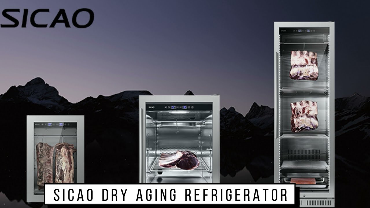 SICAO Dry Aging Refrigerator Details Display