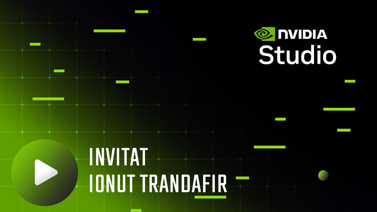 [LIVE] Workshop NVIDIA Studio #2 - Cu Ionut Trandafir (Trandafilm)