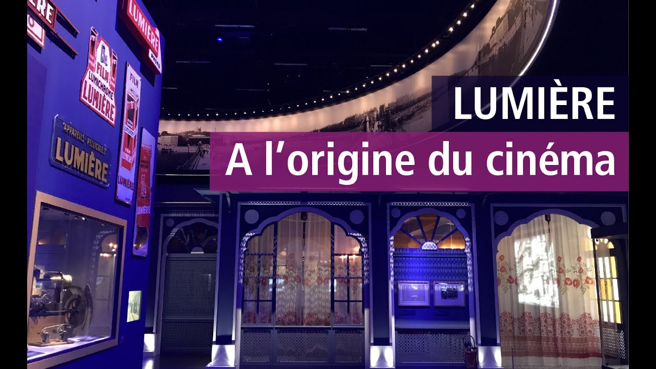 L'exposition Cinéma des frères Lumière fait rayonner le Musée des Confluences de Lyon- YouTube vidéo