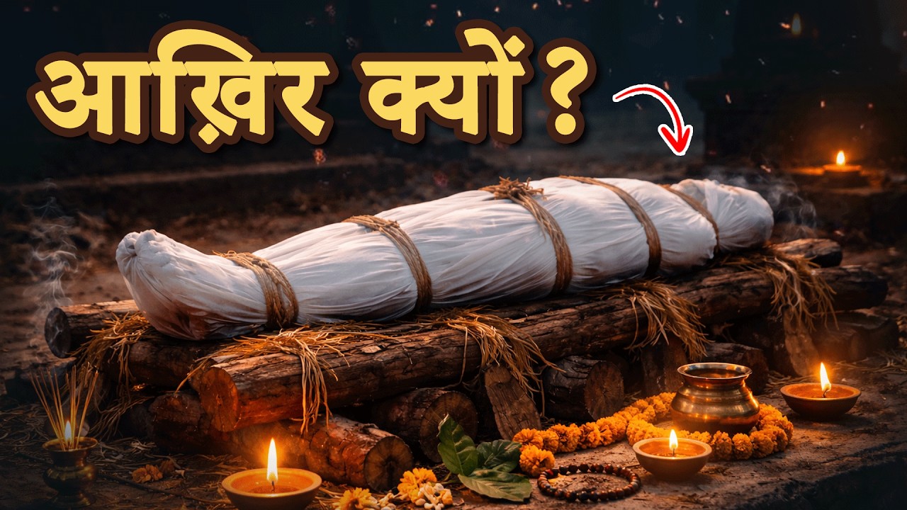 मरने के बाद शव को बाँधकर क्यों ले जाते हैं श्मशान? असली वजह जानकर चौंक जाएंगे | Garud Puran