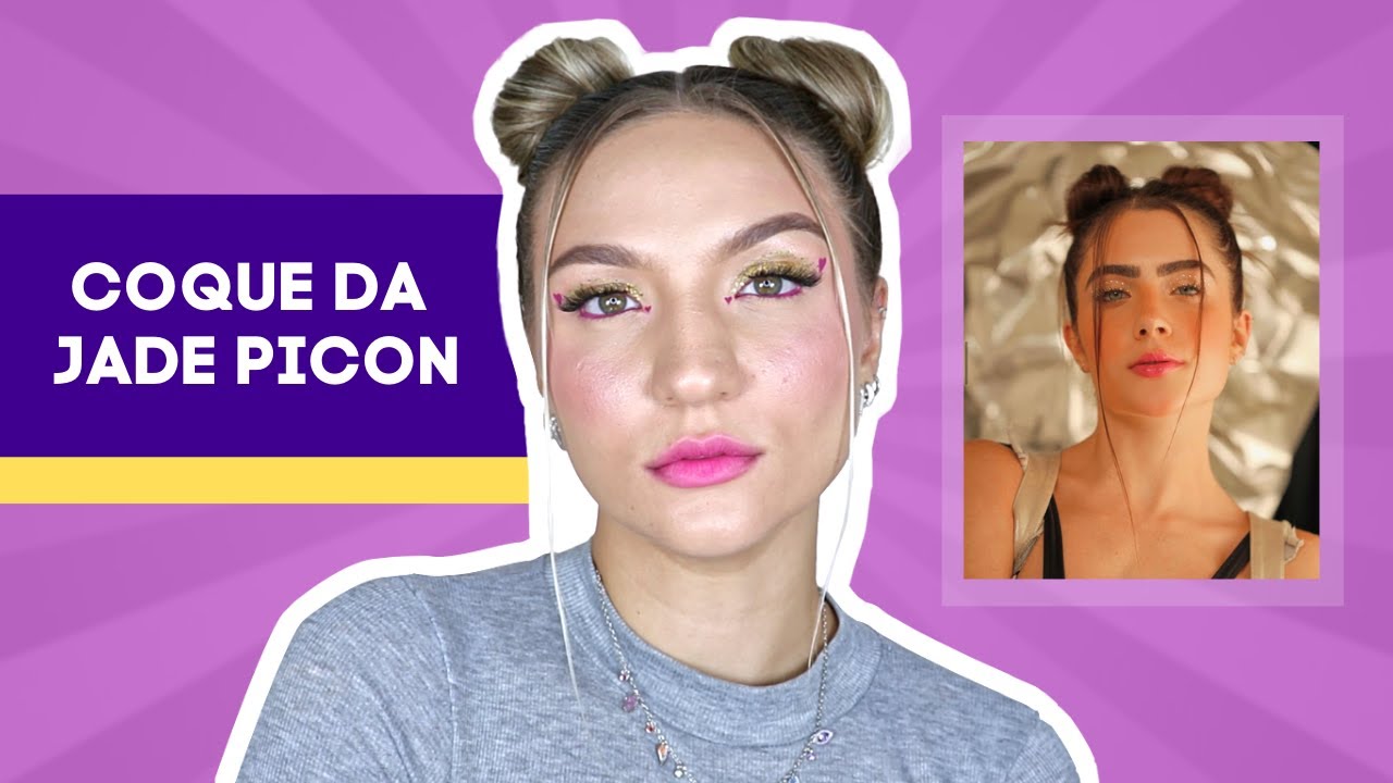 Penteado com COQUE pro Carnaval - Inspirado na JADE PICON BBB22