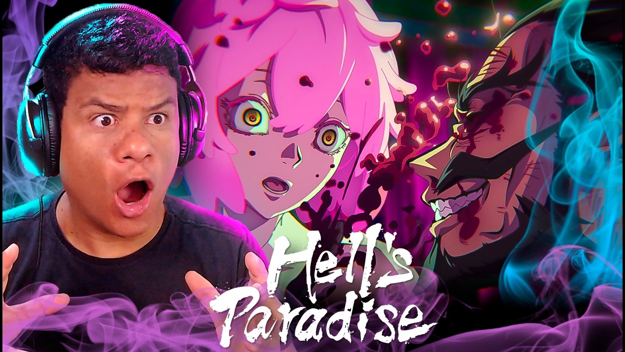 QUE LUTA INSANA!!  | Hell's Paradise Episodio 21 REACT!!