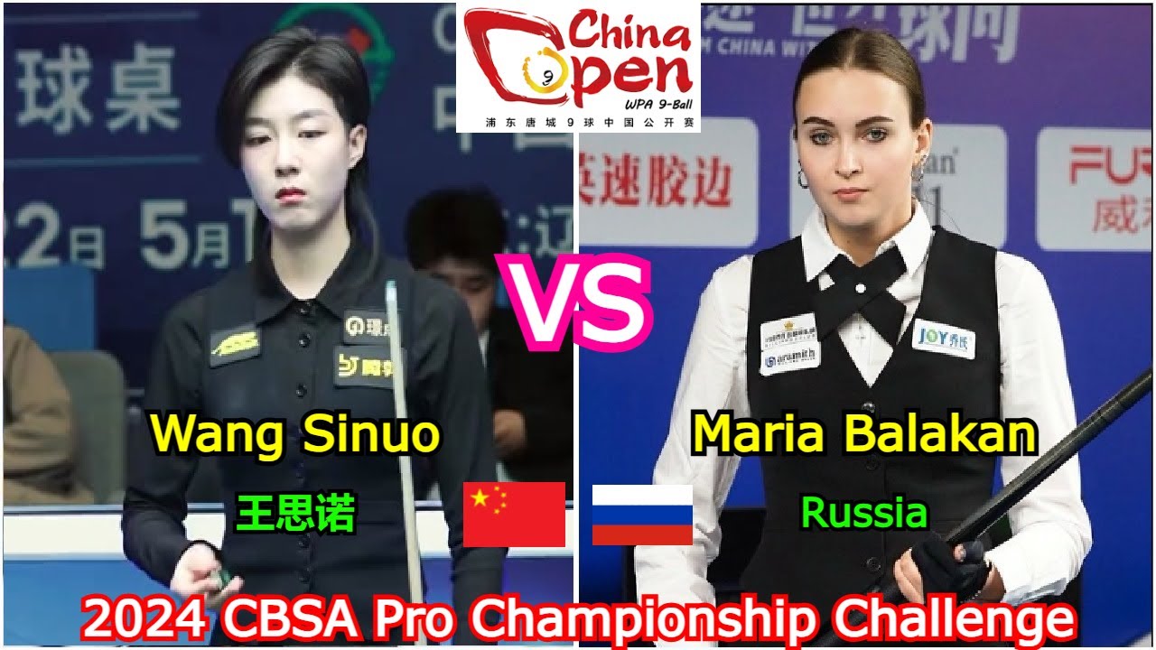 Wang Sinuo VS Maria Balakan | 2024 CBSA Pro Championship challenge - Race To 7