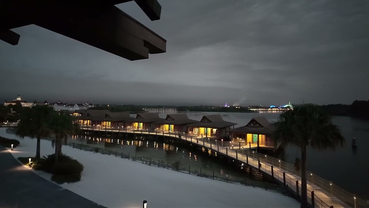 Dawn at Disney's Polynesian Resort