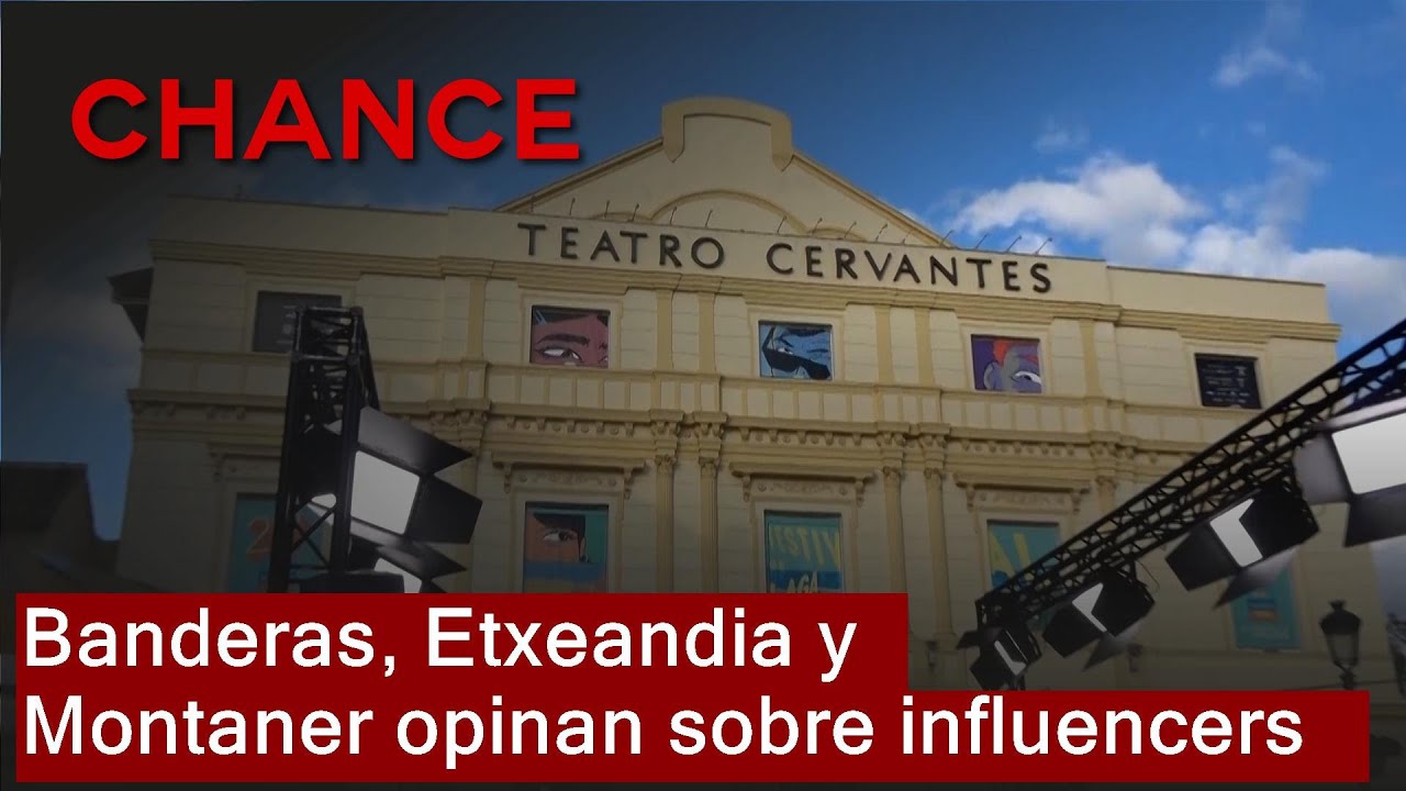Banderas, Etxeandia y Montaner se mojan sobre la polémica de influencers en alfombras rojas