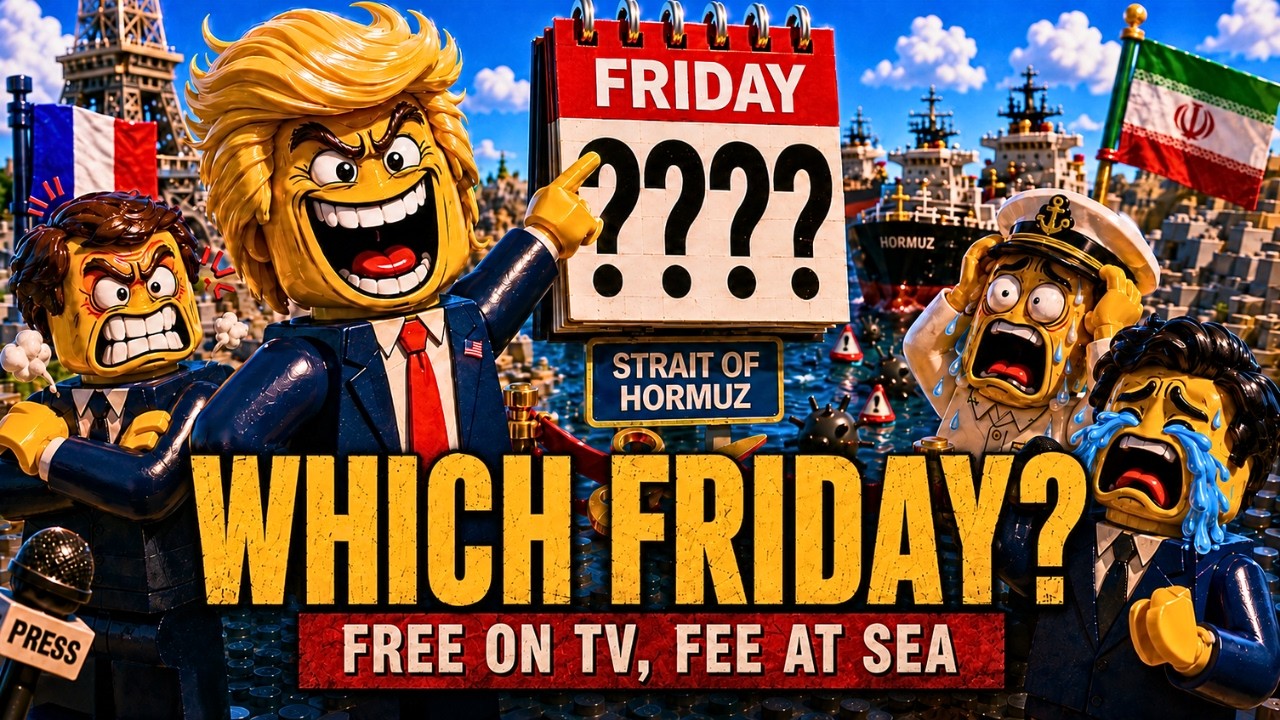 Trump&rsquo;s Friday Promise &mdash; Which Friday Opens Hormuz? (LEGO Song Rock Story)