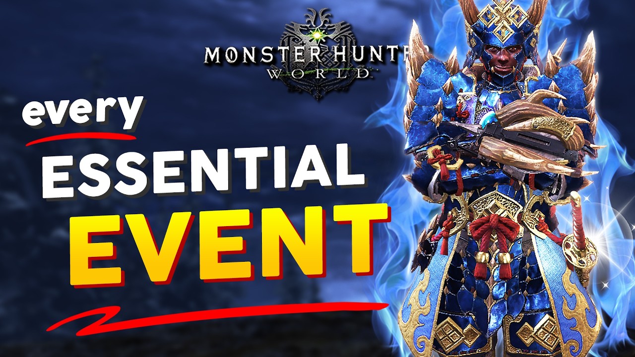 EVERY Essential Event for Gear, Items & Decorations in Monster Hunter World