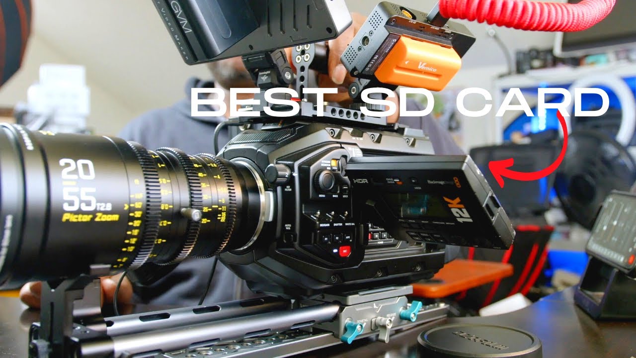 BEST SD CARD FOR URSA 12K & 8K CAMERAS